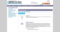 Desktop Screenshot of catalog.esstechinc.com